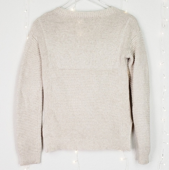 Romeo & Juliet Lace Up V Neck Sweater Small - Picture 7 of 9